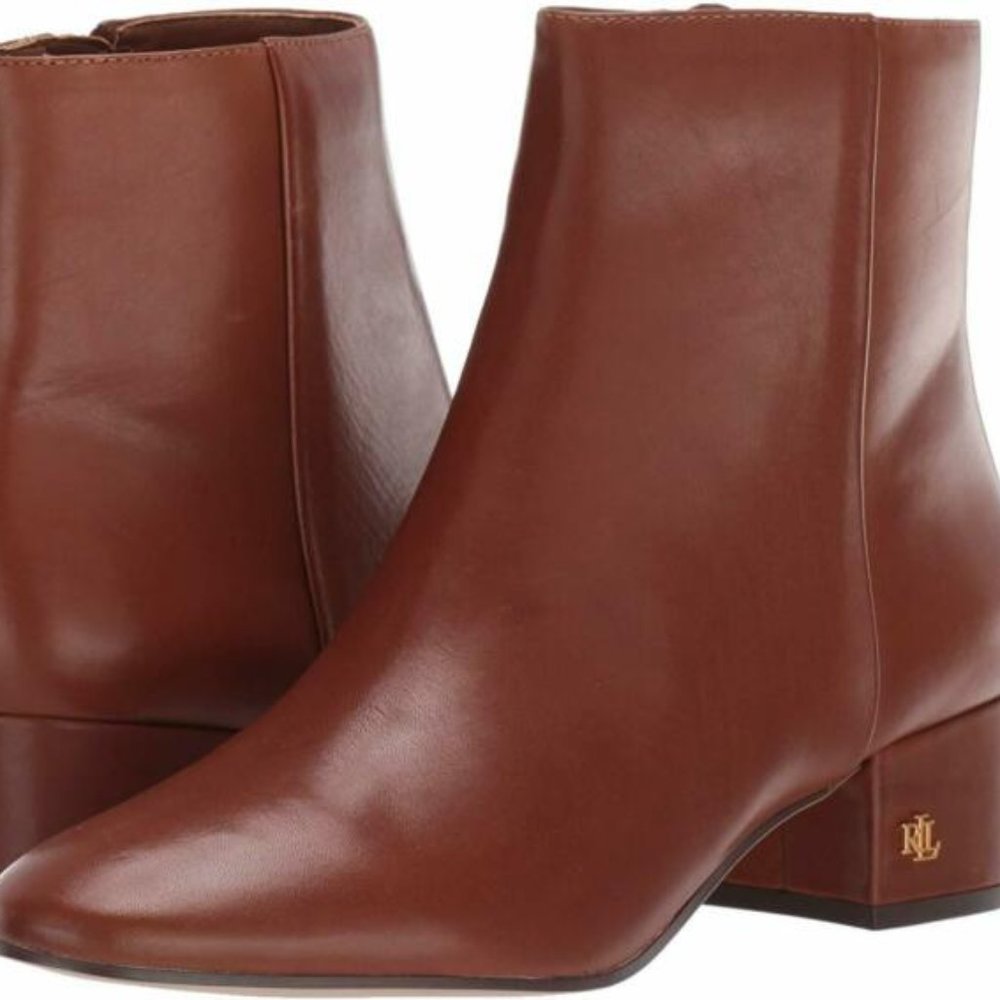 Ralph Lauren Women's Welford Leather Ankle Boots